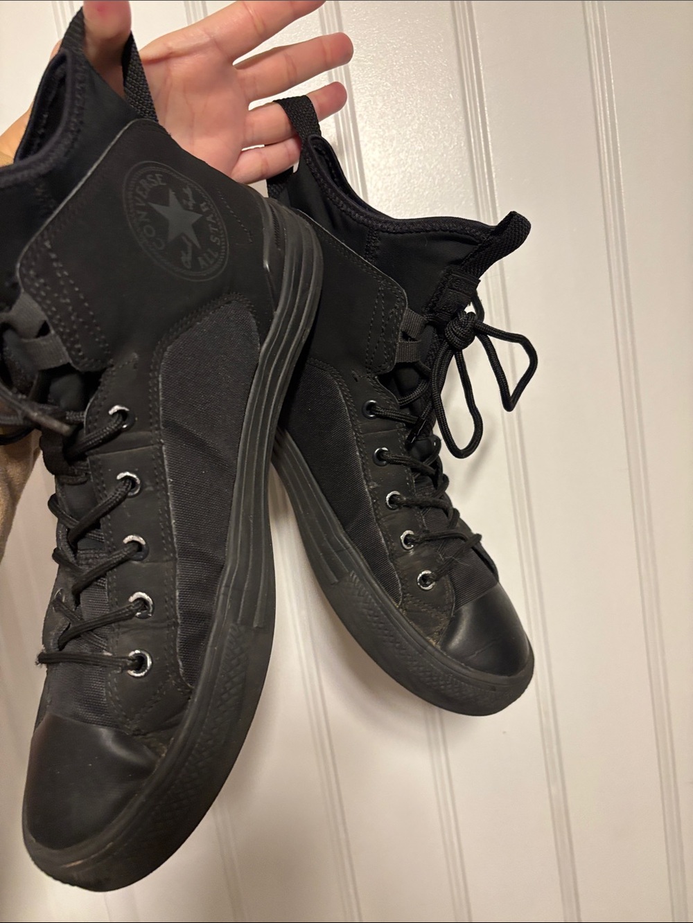 Converse Chuck Taylor All Star Ultra Mid Ankle Support Motorcycle Lifting Black